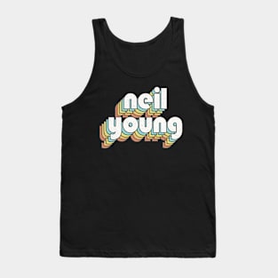 Retro Neil Young Tank Top